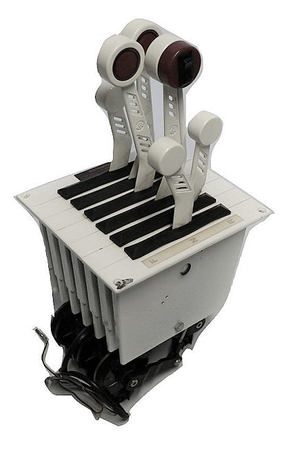 Mercury Marine Racing 6 Lever DTS Zero Effort Starboard Mount Quadrant Control Unit-Used 840716A11