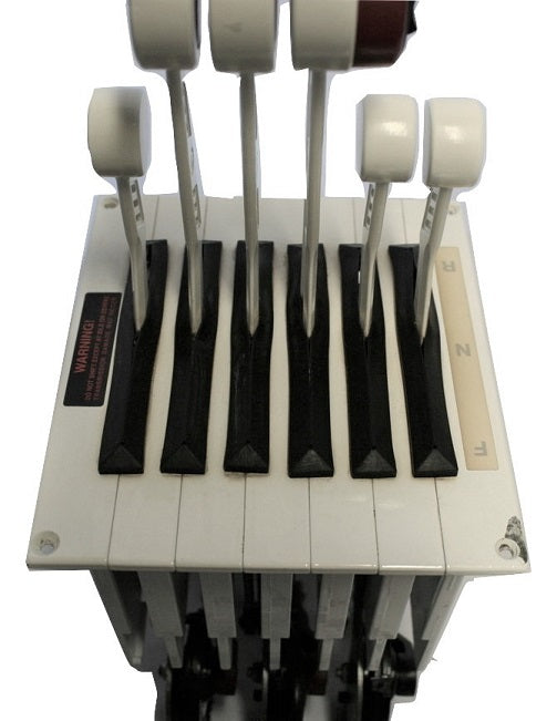 Mercury Marine Racing 6 Lever DTS Zero Effort Starboard Mount Quadrant Control Unit-Used 840716A11