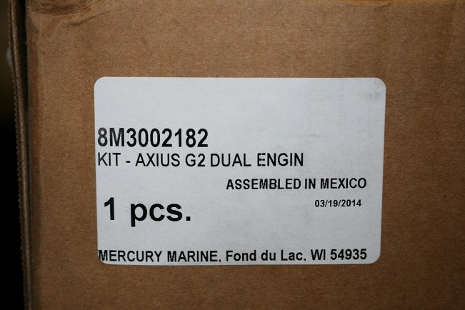 Mercury MerCruiser Axius G2 Panel Dual Engine Panel Assembly 8M3002182