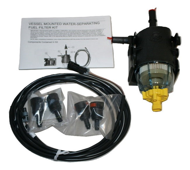 Mercury Marine Racing Vessel Mounted Water Separating Fuel Filter Kit 98-8M0150504