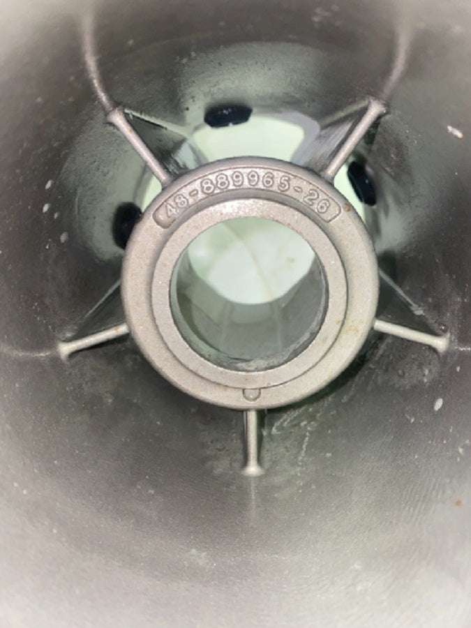 Mercury Maximus 5 Blade LH 15 5/8" X 26" Stainless Steel Propeller 48-889965-26