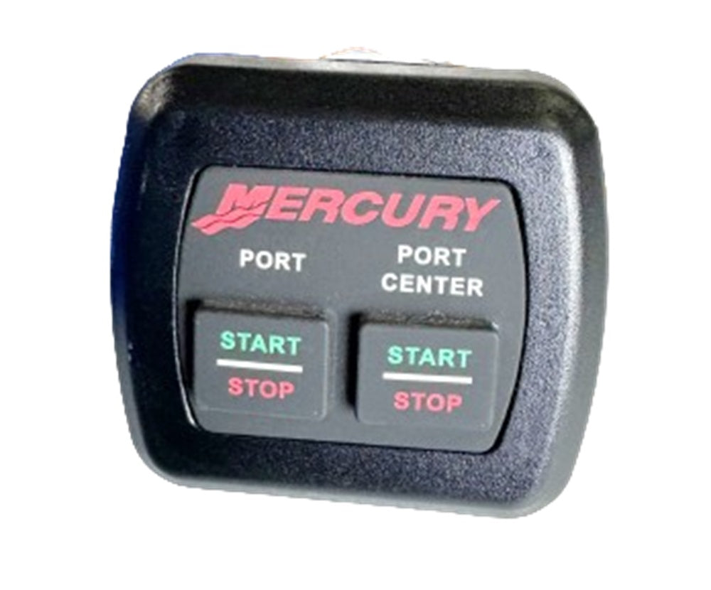 Mercury Marine Quad Engine Port/Port Center Start/Stop Switch Pad 887767K05