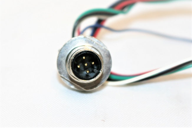 Molex DeviceNet Micro-C Male Bulkhead Mount 1/4" NPT Receptacle 84854-9045