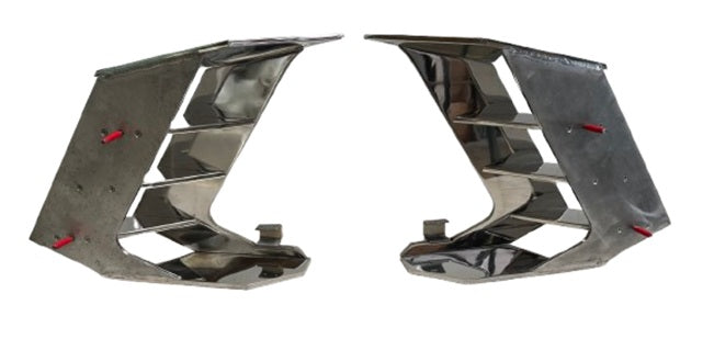 Monterey Boats 360 SC Stainless Steel Vent Vane Pair 85304045 & 85304046