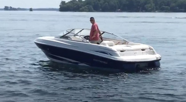 Monterey Boats 186/196/200/210 Edge Bowrider Sunbrella Linen Tweed Cockpit Cover IN1-60600-A97