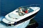 Monterey Boats 214 FS Montura Cuddy Sunbrella Captains Navy Cockpit Cover 30MG1524-00-CCOV