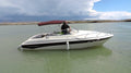 Monterey Boats 236 Montura Cuddy Cabin Cruiser Sunbrella Linen Tweed Cockpit Cover SN1-60600-A97