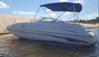 Monterey Boats 240 Explorer w/ Camper Sunbrella Aft Curtain EXPSN1-4000A-A31
