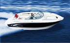 Monterey Boats 248 Montura Bowrider Sunbrella Taupe Tweed Cockpit Cover CANV-CC-5761120631