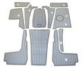 Monterey Boats 278SC Cockpit w/ Lounge Seat Option Grey Brushed Teak w/ Black Seadek Inlay Kit 25180014-02-SEAD