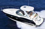 Monterey Boats 340 Sport Yacht Sunbrella Jet Black Hard Top Visor & Valance 30CD1052-00