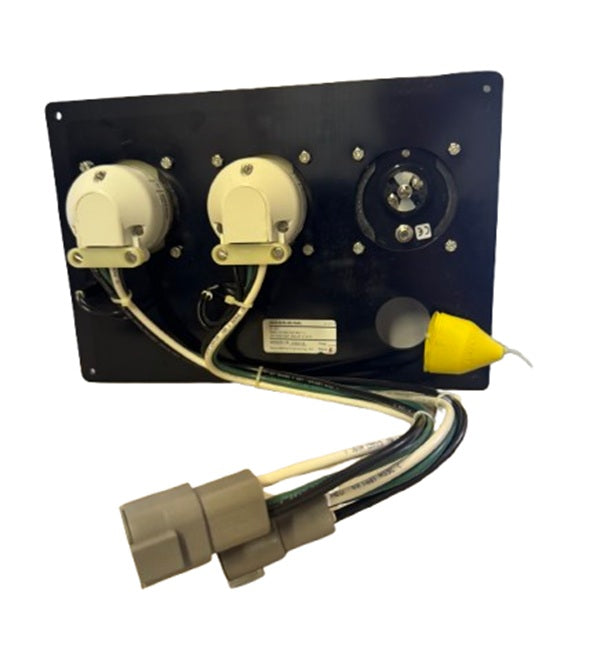 Key Inlet Panel Monterey Boats 360SC 30 AMP/120V TV & Shore Power Inlet Panel 60253605 ...