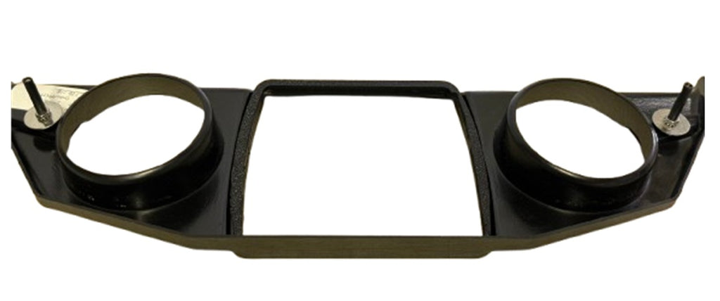 Monterey Boats Brushed Pewter Helm Gauge Dash Panel Blank 60251007-00-PANL