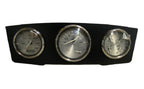 Monterey Boats 186/196 Black Metal Instrument Kronos Gauge Panel 60252003-00-PANL