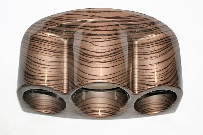 Monterey Boats/Pacer Marine Zebra Grain Anniversary Center Gauge Panel Blank 60252004-00-PANL