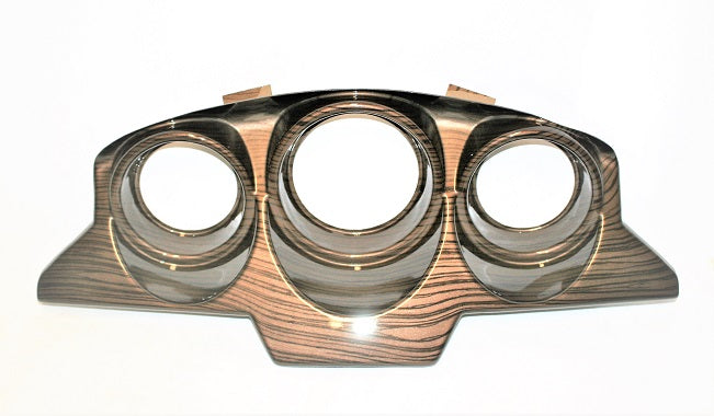 Monterey Boats/Pacer Marine Zebra Grain Anniversary Center Gauge Panel Blank 60252008-00-PANL