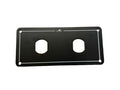 Monterey Boats Dual Volvo Penta Gas Ignition Key Switch Dash Panel Blank  60252013-01-PANL