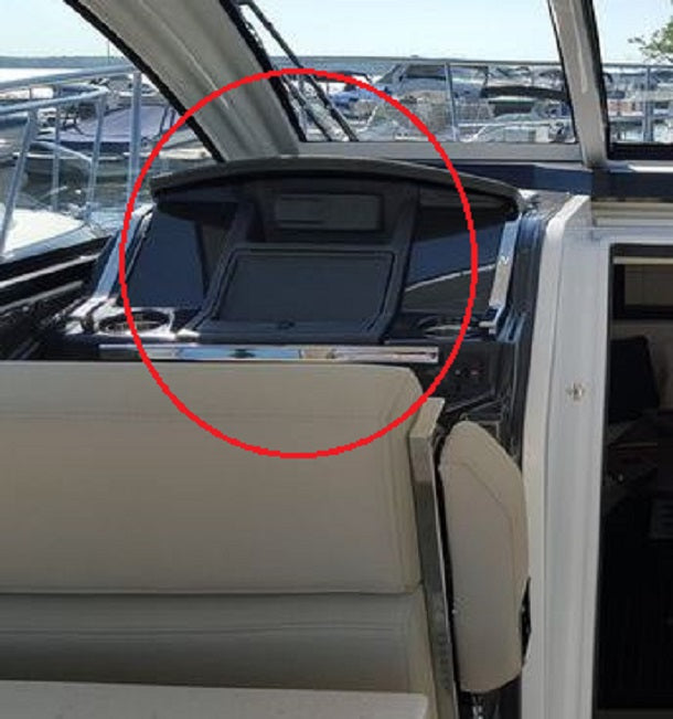 Monterey Boats 360 Sport Coupe Shroud Anthracite(Gray) Port Helm Ipad Panel 60253879-00-PANL