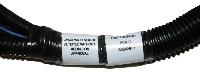 Monterey Boats/Medallion Single Mercury Engine Helm Gauge Harness 7057-54095-01 REV C