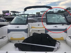 Monterey Boats/Taylor Made 224FSX Package Black Frame Center Window Hatch Door 80101034-02-WIND