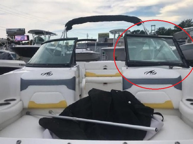 Monterey Boats/Taylor Made 224FSX Package Black Frame Center Window Hatch Door 80101034-02-WIND