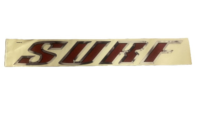 Monterey MX6 'Surf' Logo Raised Decal (1Pair) - Color Options