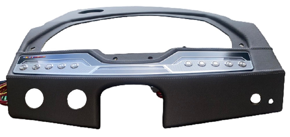 Monterey Boats 258/278 SuperSport Grey Vinyl Switch Panel 60253602-03-PANL