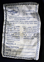 Monterey Boats Captains Navy Bimini Top Canvas Only