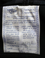 Monterey Boats Jet Black Bimini Top Canvas Kit