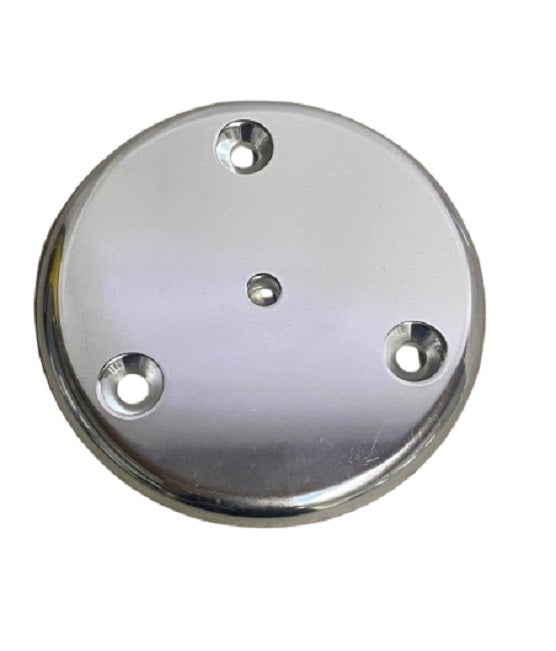 Polished Stainless Steel 5" Stabilizing Mounting Pad