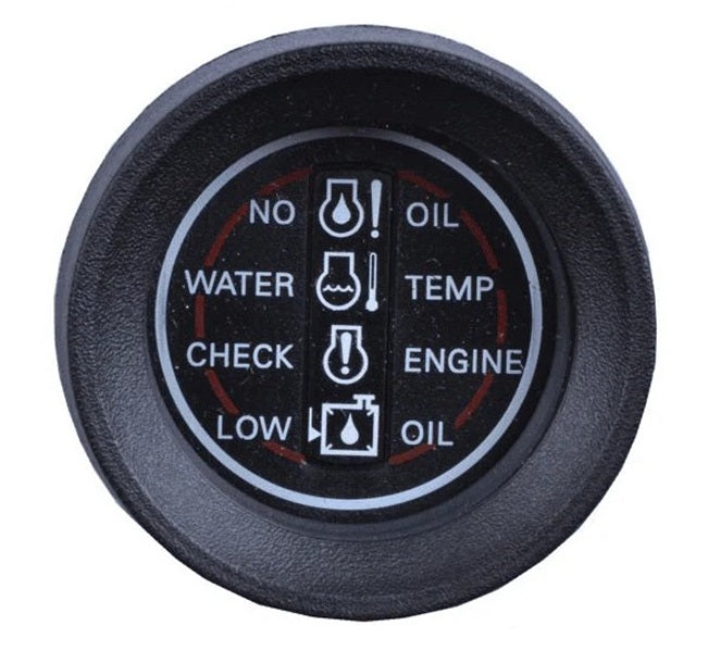 Johnson / Evinrude / OMC Black Systems Check Gauge 0177047