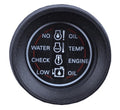 Johnson / Evinrude / OMC Black Systems Check Gauge 0177047