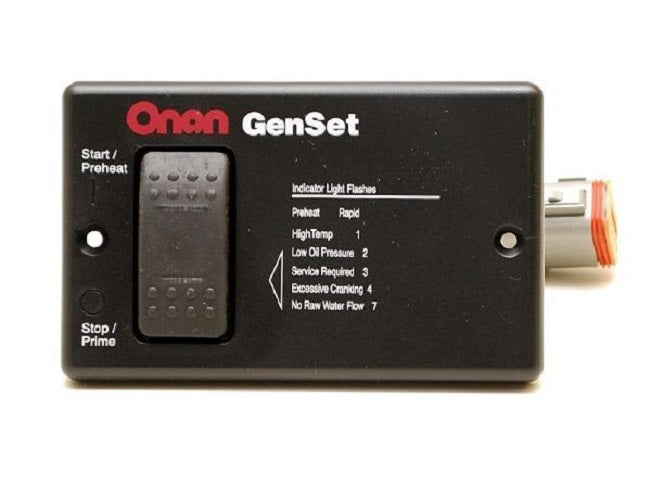 Onan GenSet Shutdown Switch Panel 338-3988