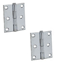 Perko Chrome Plated Brass Heavy Gage Extruded Butt Hinges (1 Pair) 1002007DP