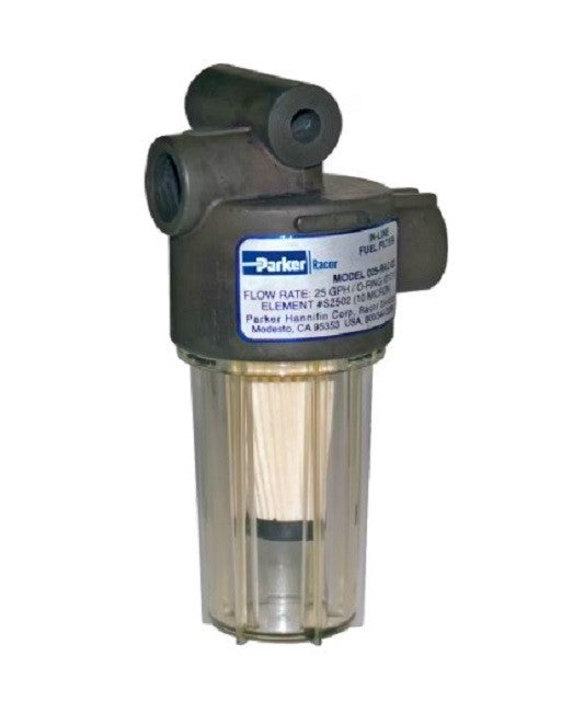 Racor Parker In-line Fuel Filter 025-RAC-02