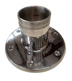 Yellowfin Yachts Stainless Steel Pedestal Seat Base w/ Beauty Ring