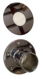 Yellowfin Yachts Stainless Steel Pedestal Seat Base w/ Beauty Ring