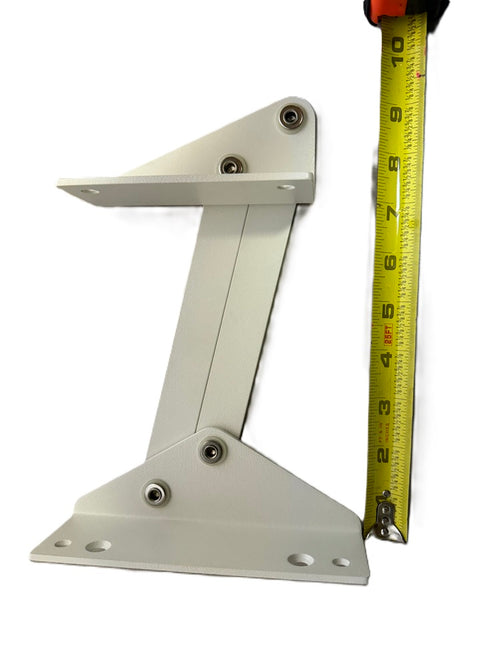 White Aluminum Seat Bolster Hinge (Pair) SN-21