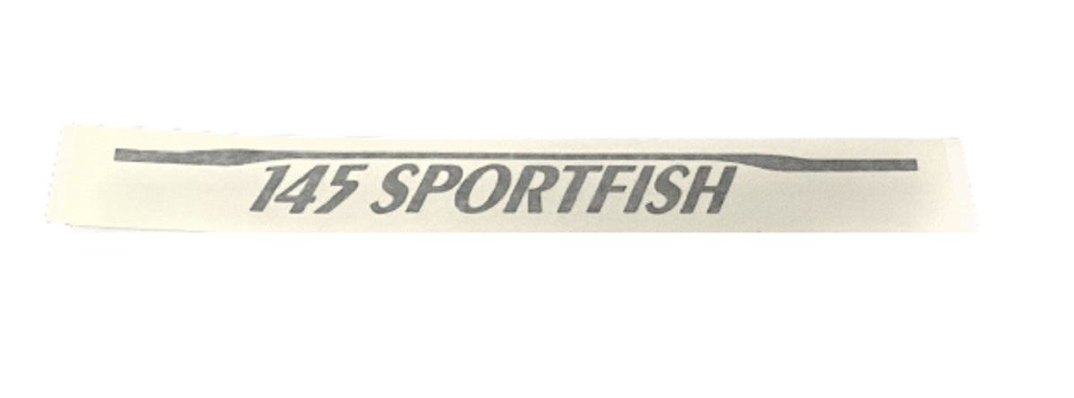 Scout Boats Sportfish 145 Designator Logo Sticker Decal (1 Pair)