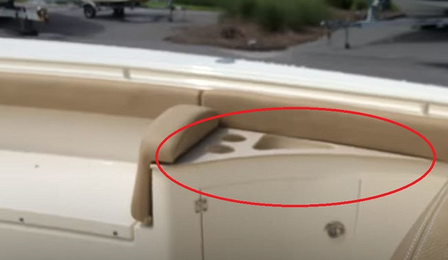 Scout Boats 275 XSF Corian Interior Galley Port Counter Top 191387-403412