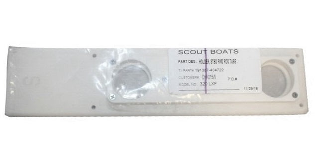 Scout Boats 320 LXF Starboard Rod Tube Holder Faceplate 191387-404722
