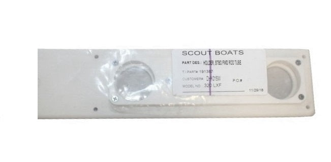 Scout Boats 300 LXF Starboard Rod Tube Holder Faceplate 191387-405818