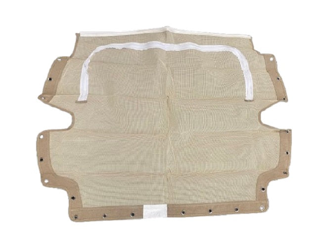 Scout Boats 195 Sportfish Sunbrella Toast Tweed Mesh Life Jacket Storage SF OT1-60014-A89