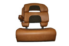 Scout Boats 350 LXF Brisa Vinyl/Chocolate Fabric Starboard Helm Seat
