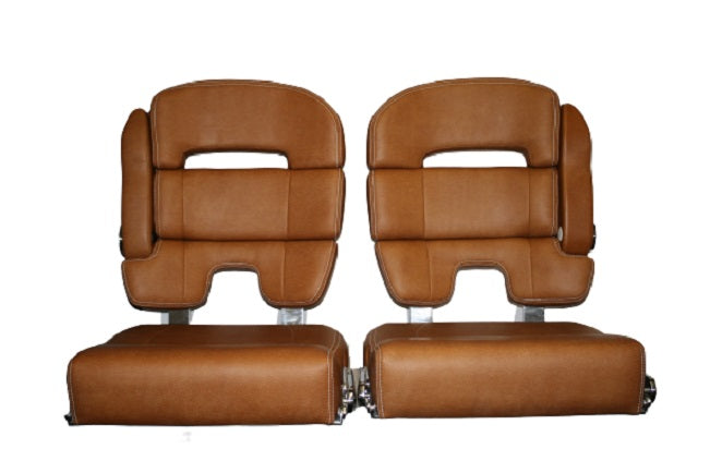 Scout Boats 275 Dorado Brisa Cayenne Port & Starboard Helm Seats Pair UH-2338, UH-3239