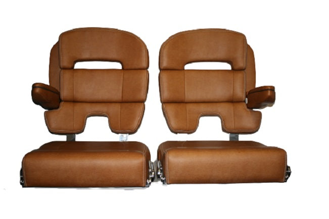 Scout Boats 275 Dorado Brisa Cayenne Port & Starboard Helm Seats Pair UH-2338, UH-3239