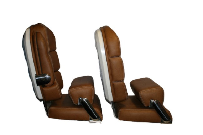 Scout Boats 275 Dorado Brisa Cayenne Port & Starboard Helm Seats Pair UH-2338, UH-3239
