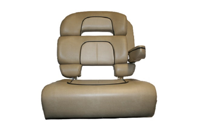 Scout Boats 350 Dorado Tan & Cream Port Helm Seat