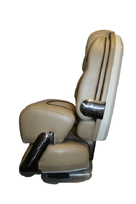 Scout Boats 350 Dorado Tan & Cream Port Helm Seat