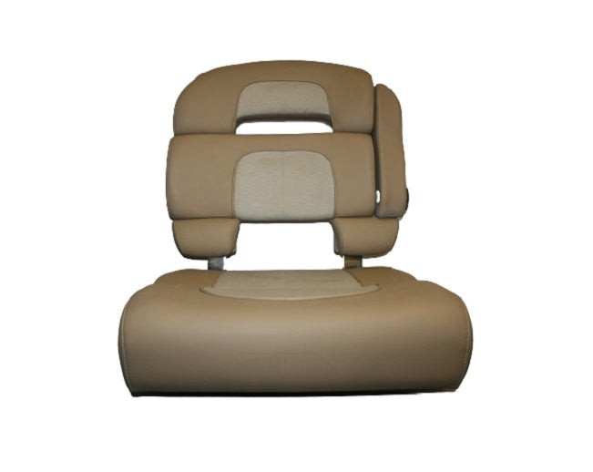 Scout Boats 350 XLF Tan & Cream Port Helm Seat UH-1320